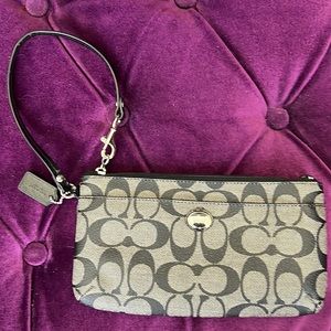 Coach clutch-never used!